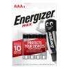 ENERGIZER Batterien Max AAA 1.5V E301532000 4 Stück