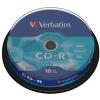 VERBATIM CD-R Spindle 80MIN/700MB 43437 52x 10 Pcs