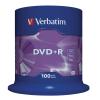 VERBATIM DVD+R Spindle 4.7GB 43551 1-16x 100 Pcs