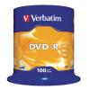 VERBATIM DVD-R Spindle 4.7GB 43549 1-16x 100 Pcs
