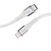 INTENSO Cable USB-C to Lightning 7902002 1.5 m, Nylon white