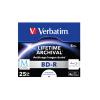 VERBATIM BD-R Jewel 25GB 43823 M-Disc IJ print. 5 Pcs