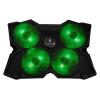 SUREFIRE Laptop Cooling Pad 48818 Bora Gaming Green