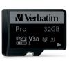 VERBATIM Micro SDHC Pro U3 32GB 47041 Read 90MB/sec. Write 45MB/sec