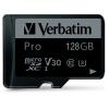 VERBATIM Micro SDXC Pro U3 128GB 47044 Read 90MB/sec. Write 45MB/sec