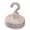 MAGNETOPLAN Hakenmagnet 25mm 52625 weiss 4kg