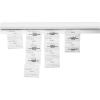 MAGNETOPLAN Catch-Ball Klemmleiste 600mm 21008600 weiss, Kunststoff