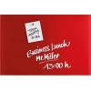 MAGNETOPLAN Design-Glasboard 600x400mm 13402006 rot, magnetisch