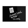 MAGNETOPLAN Design-Glasboard 600x400mm 13402012 schwarz, magnetisch