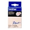PTOUCH Band, laminiert rot/klar TC-102 PT-3000 12 mm