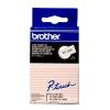 PTOUCH Band, laminiert schwarz/weiss TC-201 PT-3000 12 mm