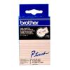 PTOUCH Band, laminiert rot/weiss TC-202 PT-3000 12 mm