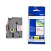 PTOUCH Band, laminiert rot/weiss TZe-232 PT-1280VP 12 mm