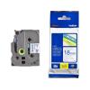 PTOUCH Band, laminiert blau/weiss TZe-243 PT-2450DX 18 mm