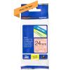 PTOUCH Band, lam.,fluor. schw./orange TZe-B51 PT-540 24 mm
