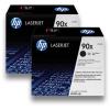 HP Toner-Modul 90X schwarz CE390XD LaserJet M4555 2 Stück