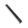 Steckdosenleiste 19" 1HE, 8 x T23 schwarz, Power Anzeige