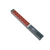 Steckdosenleiste 19" 1HE, 7 x IEX (C13/C19 Combo) orange, Power Meter
