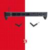 PDU Desk-Line 1HE, 4 x T13 schwarz, 2 x RJ45, 2-fach USB Charger A+C, Thermal Fuse 10A